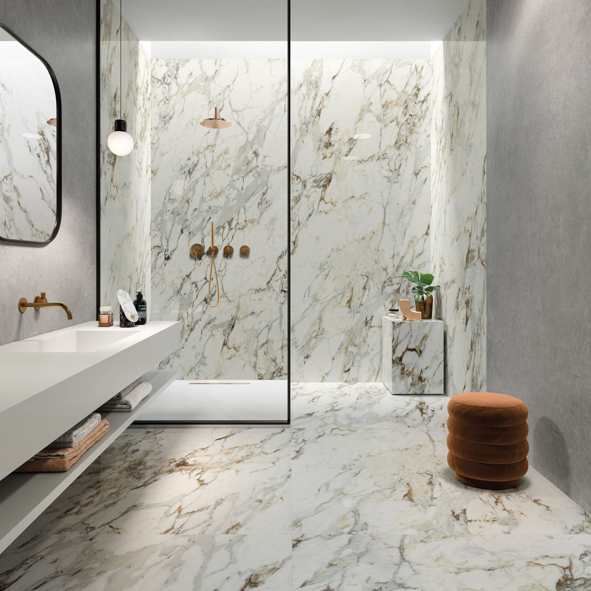 Piso tipo Mármol Purity Marble Breece - Capraia | Interni
