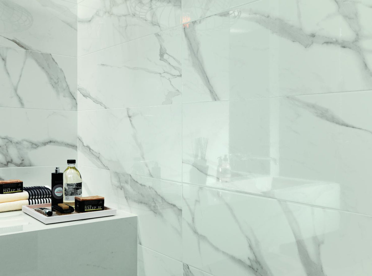 Piso tipo Mármol Roma Diamond - Statuario | Interni